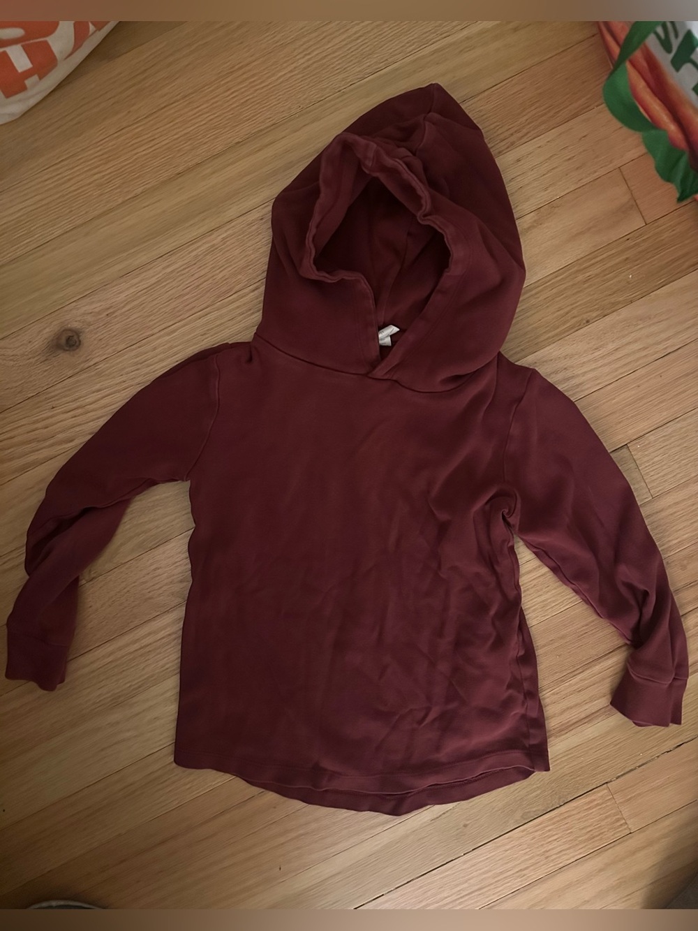 Kids Burgundy Hoodie